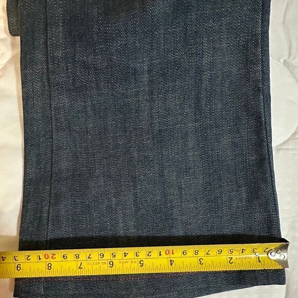 Frankie B Jeans Size 6 Inseam 32 Inches Japanese Patchwork Bootcut Y2K - Picture 9 of 13